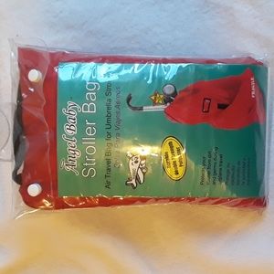 Angel Baby NWOT Travel Bag for Umbrella Stroller. Red.. 45"x 15.5"x12"